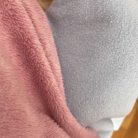 Periwinkle Kersh Pullover Crewneck Sweater M Canadian soft two toned lightweight - Picture 3 of 7